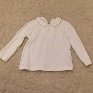 Zara Peter Pan color top